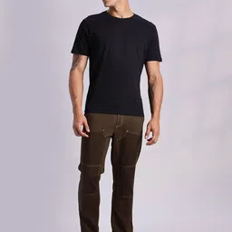 Thomas Scott Men Cotton Regular Fit Chinos Trouser image 2