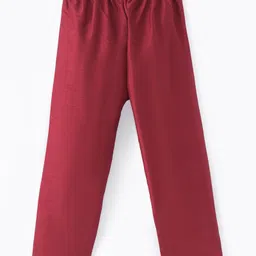 Ridokidz Full Sleeves Sequins Embellished Kurta & Pyjama Set - Maroon image 4
