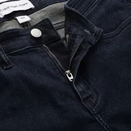 Calvin Klein Regular Blue Lightly Washed High Rise Jeans image 5