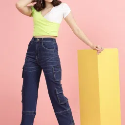 Melon by PlusS Blue Regular Fit Jeans image 5