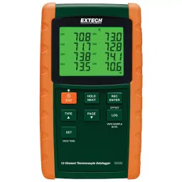 EXTECH INSTRUMENTS Thermocouple Datalogger, 12-Ch, 99/20M, TM500-picture-27