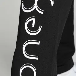 Puma Puma Black Slim Fit Printed Trackpants image 5