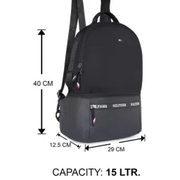 TOMMY HILFIGER Black Minden Plus Convertible Backpack image 5