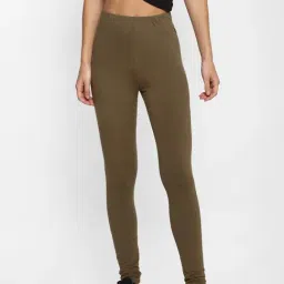 Forever 21 Olive Regular Fit Leggings-picture-19