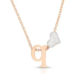 Anayra 92.5 Sterling Silver Initial Letter Charm Pendant without Chain for Women-picture-31