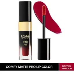 Faces Canada Comfy Matte Pro Lip Color Revival Maroon14 - 5.5 ml-image-19