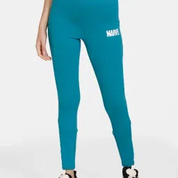 Zelocity by Zivame Teal Rapid Dry Tights-picture-11