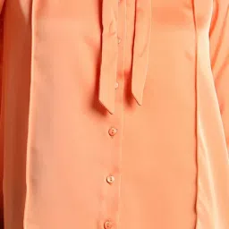 Allen Solly Orange Regular Fit Shirt image 5