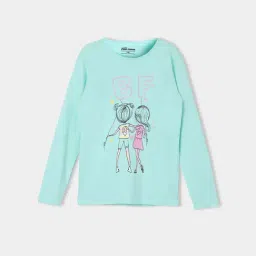 Fame Forever by Lifestyle Kids Blue Cotton Printed Full Sleeves T-Shirt-picture-37
