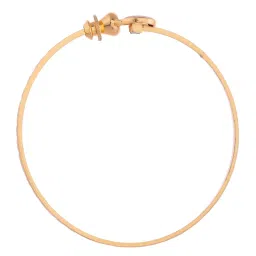 VOJ Gold Plated Stone Studded Heart Shaped Classic Bangles Set of 2 image 5