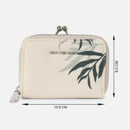 Van Heusen Beige Printed Zip Around Wallet image 5