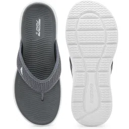 Red Tape Men's COMFORT BREEZE SERIES Grey Flip Flops image 5