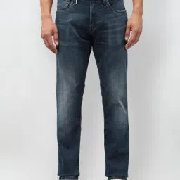 U.S. Polo Assn. Denim Co. Blue Cotton Slim Fit Solid Jeans-picture-39