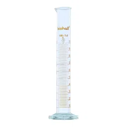 Biohall 10 ml Class A Measuring Cylinder with Round Base and Individual Certificate, BLS.R170 (Pack of 2)-picture-36