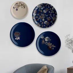 Nestroots Classic Motif Multicolor Porcelain Wall Plate image 5