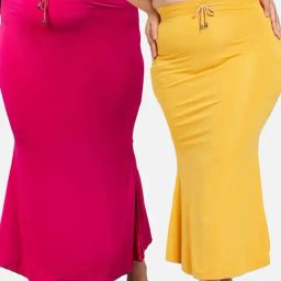Secrets By ZeroKaata Pink & Yellow Plain Shapewear-picture-36
