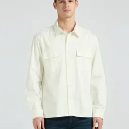 Pepe Jeans White Cotton Loose Fit Shirt-picture-41