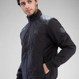 Spykar Black Regular Fit Jacket image 3