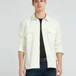 Pepe Jeans White Cotton Loose Fit Shirt image 4