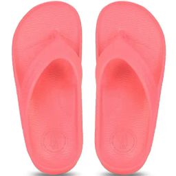 Hush Puppies by Bata Women's CRISTAIN Red Flip Flops-picture-3