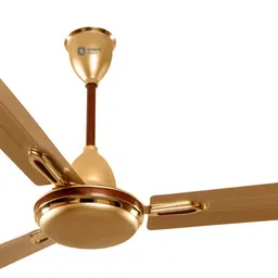 Orient Decorative Quasar Ornamental Gold Chocolate 1200 mm 2 Star Ceiling Fan-picture-12