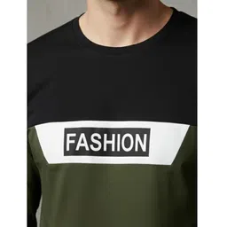 AUTNA Men Colourblocked T-shirt image 4