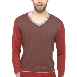 Duke Brown & Red Regular Fit Sweatshirt-image-90
