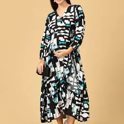 The Mom Store Print Maternity Maxi Dress-picture-30