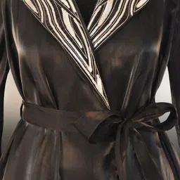 Dora Dori Sequin Embroidered Notched Lapel Collar Jacket With Cami & Trousers Co-Ords image 4