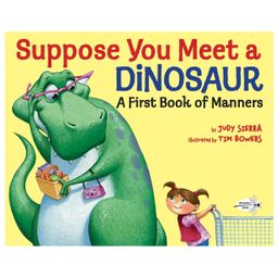 penguin random house Suppose You Meet a Dinosaur: A First Book of Manners Rhymes Book by Judy Sierra - English-picture-26