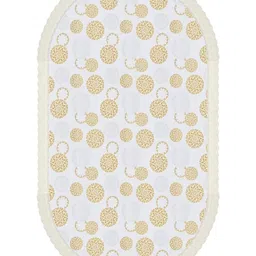 IC ICONIC CHOICE White & Beige Printed Table Cover image 4