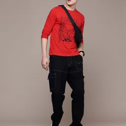 Moda Rapido Men Printed T-shirt image 3