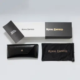 Royal Enfield Generic Grey UV Protection Aviator Sunglasses for Men image 5