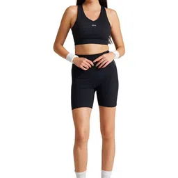 STRCH Printed Full Coverage Removable Padding Non-Wired Seamless Workout Bra-picture-22