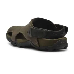 Woodland Men's Olive Back Strap Sandals image 5