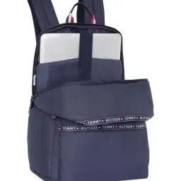 TOMMY HILFIGER Navy Joplin Plus Laptop Backpack image 5