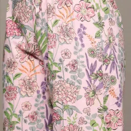 READIPRINT FASHIONS Pink Cotton Printed Kurta Salwar Set With Dupatta image 5