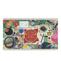 Chumbak Silai Bunai Multicolor MDF Tray - Set of 1-picture-26