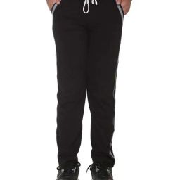 Vimal Jonney Kids Black Mid Rise Trackpants-picture-12
