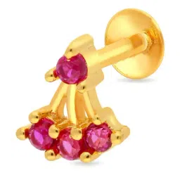 Malabar Gold and Diamonds 22k Gold Nosepin for Women-picture-33