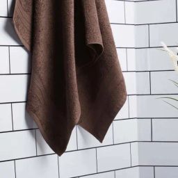 Spaces Day2day Brown Cotton 400 GSM Large Bath Towel-picture-33