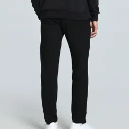 Puma Black Cotton Regular Fit Trackpants image 2