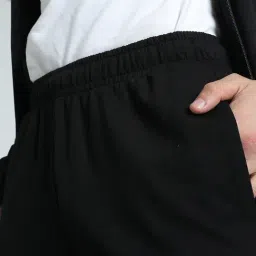 Puma Black Cotton Regular Fit Trackpants image 5