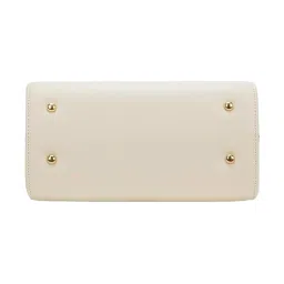 LAVIE LUXE Off White Satchel Handbag image 5