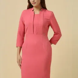 Allen Solly Women's Pink Dress-picture-19