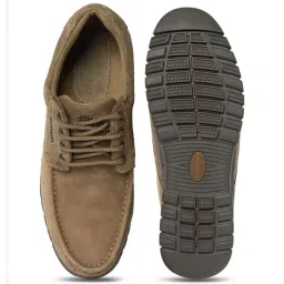 Woodland Men's Dubai Khaki Derby Shoes image 5