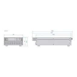 Insize High Power DC Power Supply 0-100 V, 9917-FC3K63 image 2