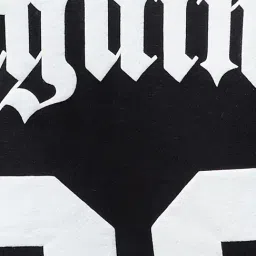 Fame Forever By Lifestyle Black Relaxed Fit Printed Sweatshirt image 5