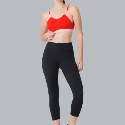 Van Heusen Red & Pink Cotton Color-Block Sports Bra image 4