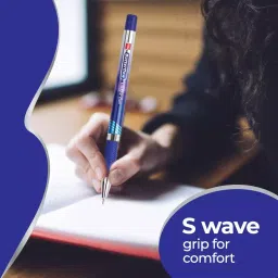 Cello Butterflow Ball Pen Cap Closure Type Blue Ink, 8907234510423 (Pack of 20) image 3